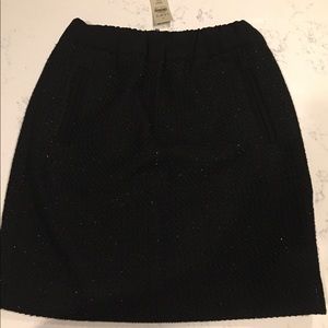 Sparkly Black mini skirt